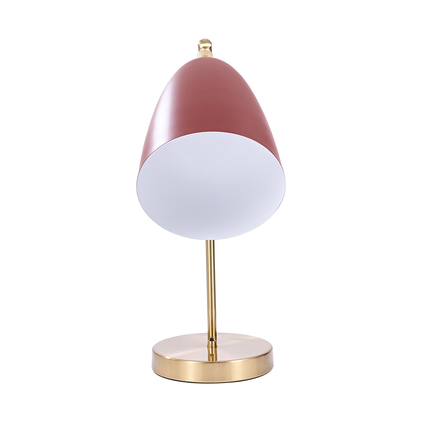 GH Table Lamp - Burgundy Red