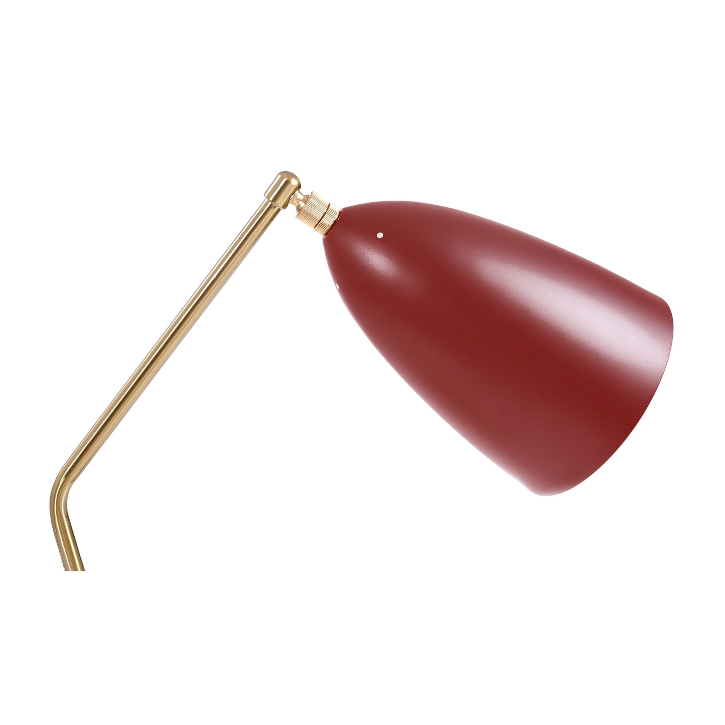 GH Table Lamp - Burgundy Red