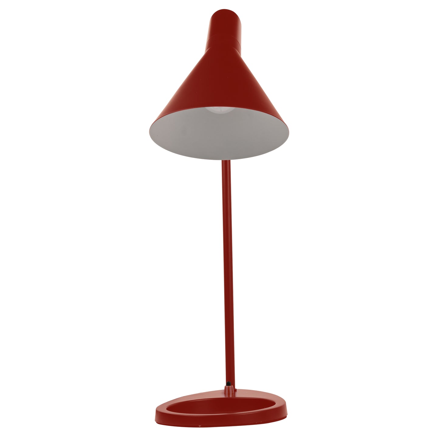 AJ Table Lamp - Burgundy Red